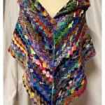 Magic Scrap C2C Blanket Shawl Crochet Pattern