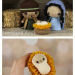 Nativity Set Free Crochet Pattern