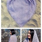 Purpureal Shawl Free Crochet Pattern