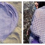 Purpureal Shawl Free Crochet Pattern