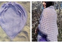 Purpureal Shawl Free Crochet Pattern