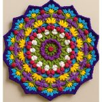 Summer Harvest Mandala Free Crochet Pattern
