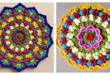 Summer Harvest Mandala Free Crochet Pattern