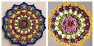 Summer Harvest Mandala Free Crochet Pattern