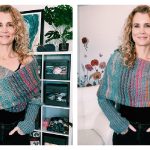 Tunisian Sweater Scarf Free Crochet Pattern and Video Tutorial