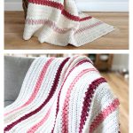 Braided Puff Blanket Free Crochet Pattern and Video Tutorial