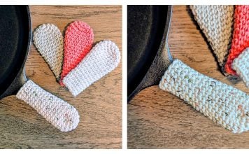 Cast Iron Skillet Handle Cover Free Crochet Pattern