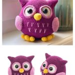 Cute Owl Amigurumi Free Crochet Pattern