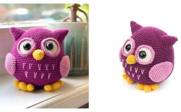 Cute Owl Amigurumi Free Crochet Pattern