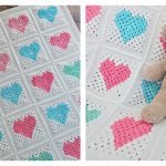 Heart Quilt Free Crochet Pattern