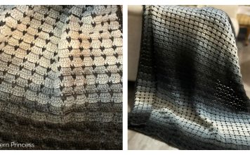 Midnight Moonlight Tiny Hearts Free Crochet Pattern