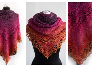 Moss Sis Shawl Free Crochet Pattern