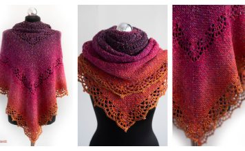 Moss Sis Shawl Free Crochet Pattern