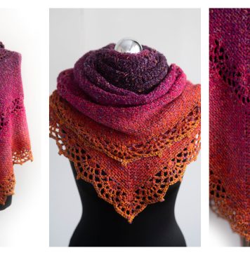 Moss Sis Shawl Free Crochet Pattern