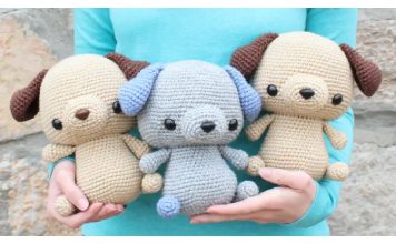 Puppy Dog Amigurumi Free Crochet Pattern