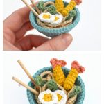 Ramen Bowl Free Crochet Pattern