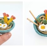 Ramen Bowl Free Crochet Pattern