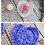 Rustic Heart Motif Free Crochet Pattern