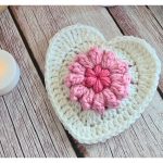 Rustic Heart Motif Free Crochet Pattern