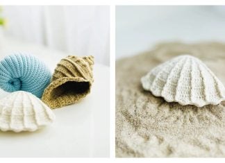 Seashell Amigurumi Crochet Pattern