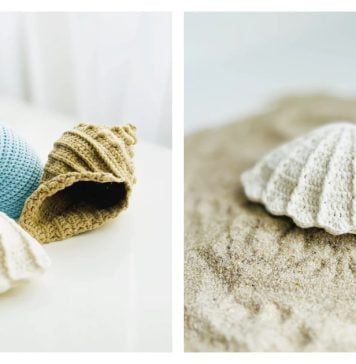 Seashell Amigurumi Crochet Pattern