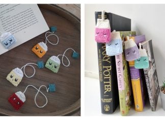 Tea Bag Bookmark Crochet Patterns