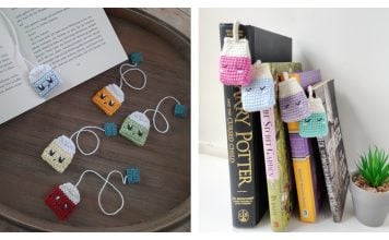 Tea Bag Bookmark Crochet Patterns