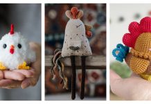 8 Rooster Crochet Amigurumi Patterns 8 Rooster Crochet Amigurumi Patterns