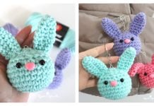 Bunny Buddy Keychains Free Crochet Pattern