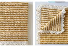 Cottage Lace Blanket Free Crochet Pattern and Video Tutorial
