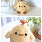 Fluffy Chick Free Crochet Pattern
