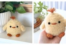 Fluffy Chick Free Crochet Pattern