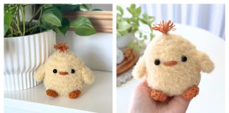 Fluffy Chick Free Crochet Pattern