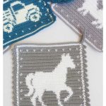 Horse Potholder Free Crochet Pattern