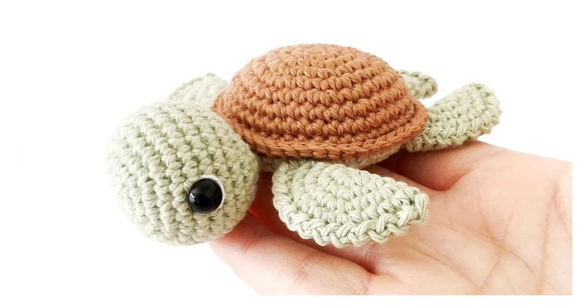 Little Turtle Amigurumi Free Crochet Pattern