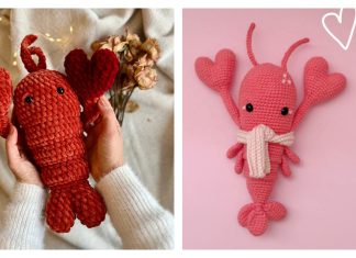 Love Lobster Amigurumi Crochet Patterns