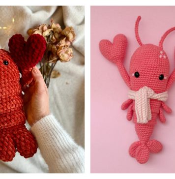 Love Lobster Amigurumi Crochet Patterns