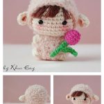 Mini Lamb Amigurumi Free Crochet Pattern