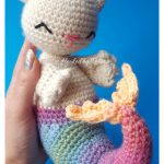 Purrmaid Mermaid Cat Amigurumi Free Crochet Pattern and Video Tutorial