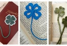 Shamrock Bookmark Crochet Patterns