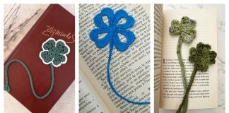 Shamrock Bookmark Crochet Patterns