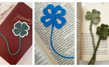 Shamrock Bookmark Crochet Patterns