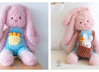Snuggle Bunny Amigurumi Free Crochet Pattern