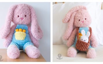 Snuggle Bunny Amigurumi Free Crochet Pattern
