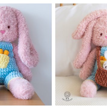 Snuggle Bunny Amigurumi Free Crochet Pattern