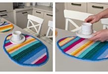 Yarn Yolk Placemat Free Crochet Pattern