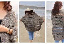 Aurora Lace Shrug Free Crochet Pattern and Video Tutorial