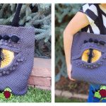 Dragon Eye Tote Bag Free Crochet Pattern