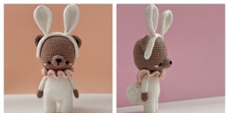 Easter Bear Amigurumi Free Crochet Pattern