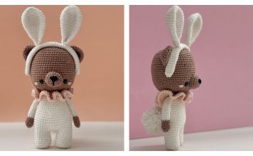 Easter Bear Amigurumi Free Crochet Pattern